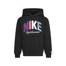 NIKE FELPA RAGAZZO BLACK