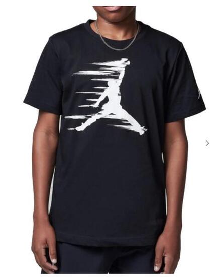 JORDAN - T-SHIRT MANICA CORTA DA RAGAZZO COLORE BIANCO WHITE