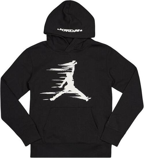 JORDAN FELPA RAGAZZO CON CAPPUCCIO BLACK