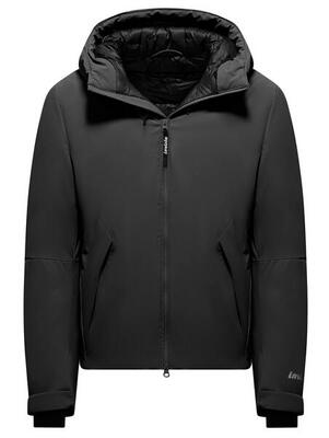 GIUBBOTTO DA UOMO CON CAPPUCCIO COLORE NERO BLACK