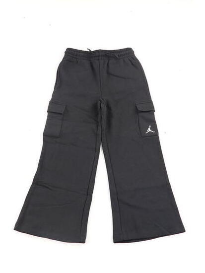 PANTALONE CARGO CON TASCONI LATERALI NERO DA RAGAZZA BLACK