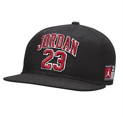 JORDAN CAPPELLO VISIERA PIATTA BIMBO BLACK