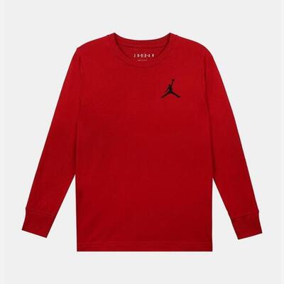 JORDAN T-SHIRT MANICA LUNGA COLRE ROSSO RED