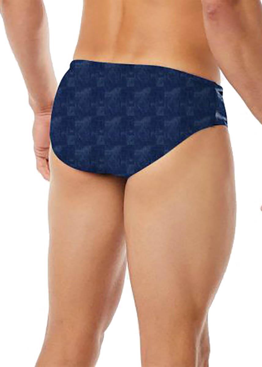 TYR DuraFast All Over Racer Brief - Red/White/Blue 2/6