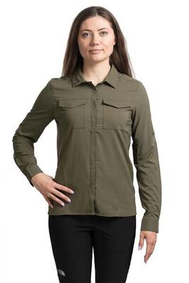 Camicia da trekking donna Craghoppers NosiLife Pro III Women olive