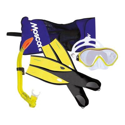 Mosconi Bora Junior Schnorchel-Trio-Set – Größe XS