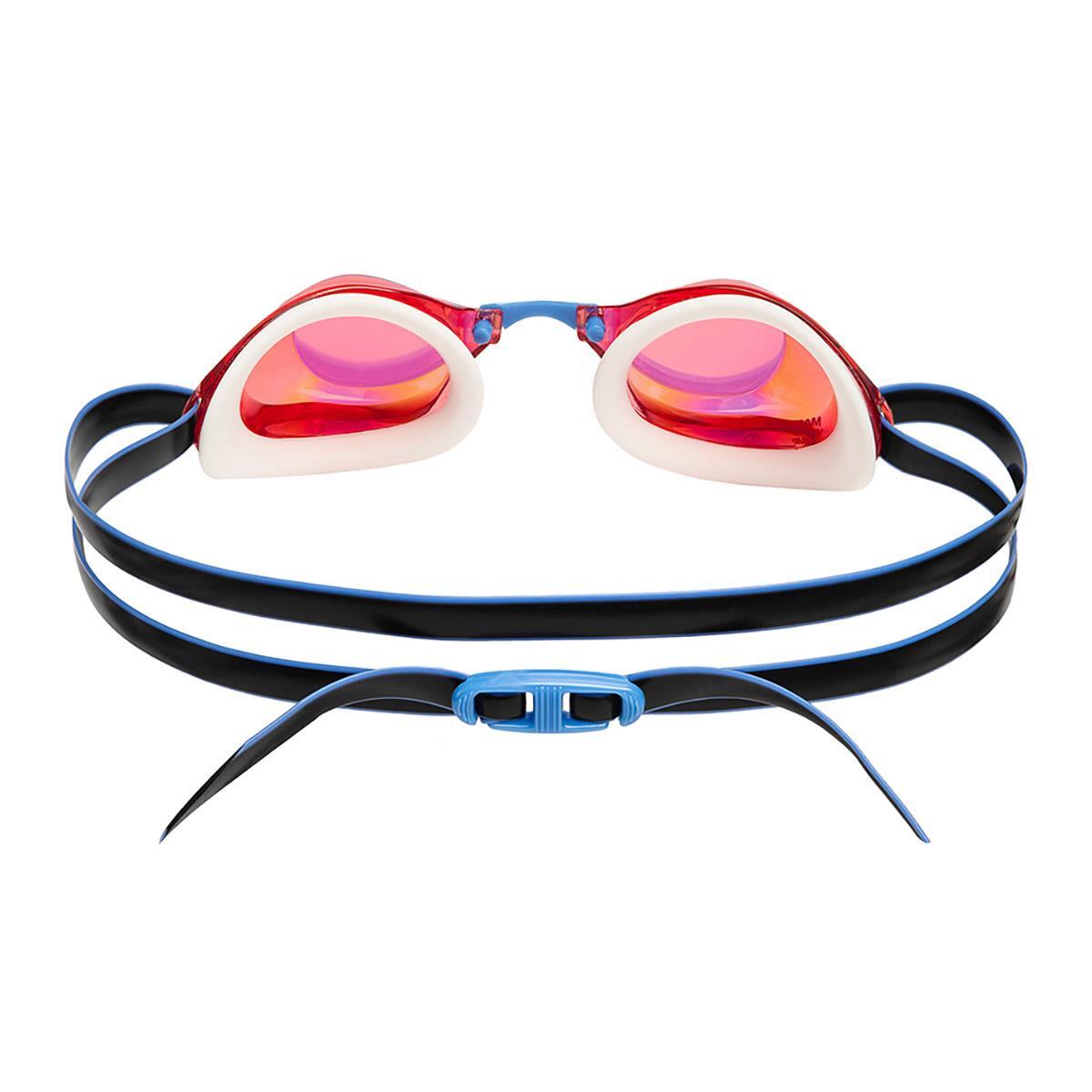 Lunettes Mad Wave Turbo Racer II Rainbow - Rouges 3/5