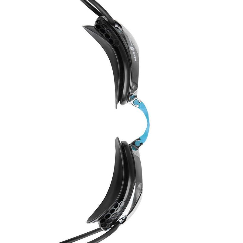 Masque miroir Mad Wave Honey - Noir