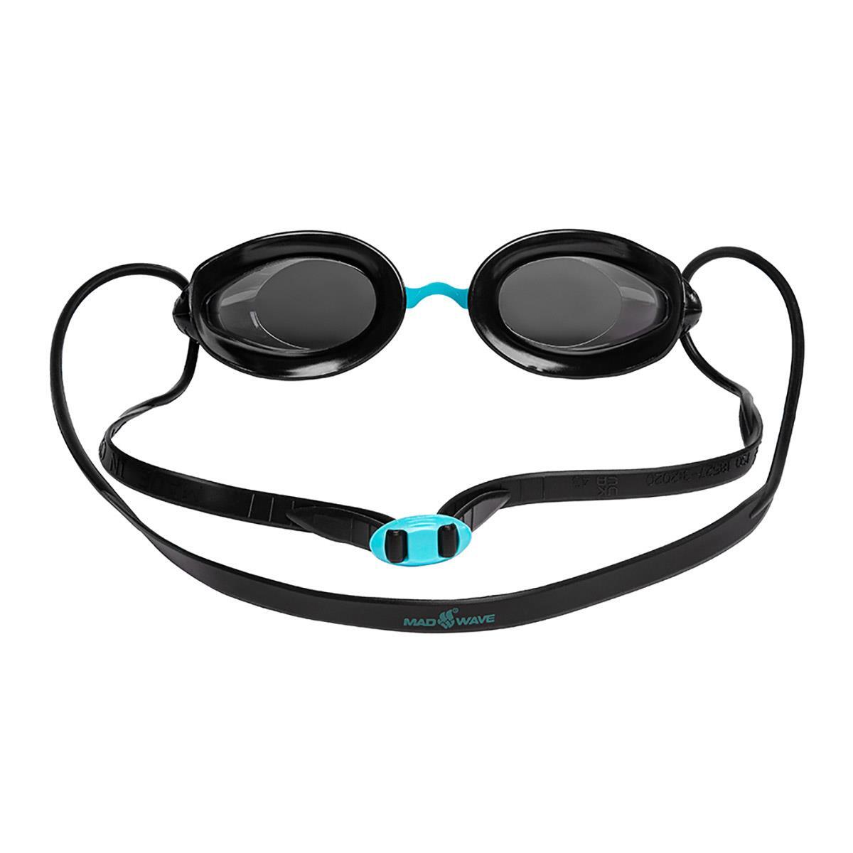Mad Wave Honey Mirrored Goggles - Black 2/5