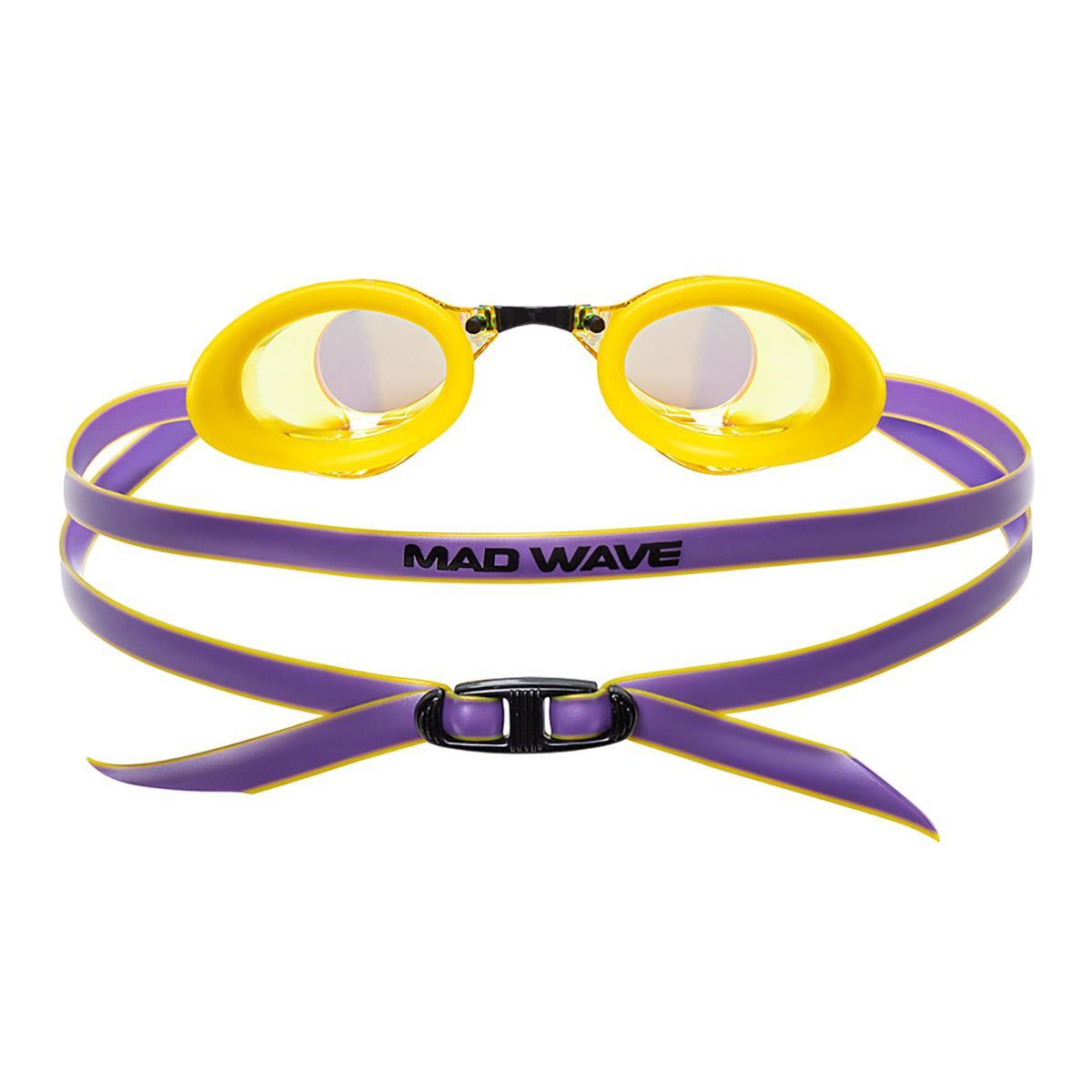 Lunettes Mad Wave Turbo Racer II Rainbow - Jaunes 3/5