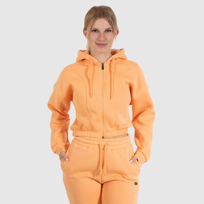 Damen Zip Hoodie Elma Creme