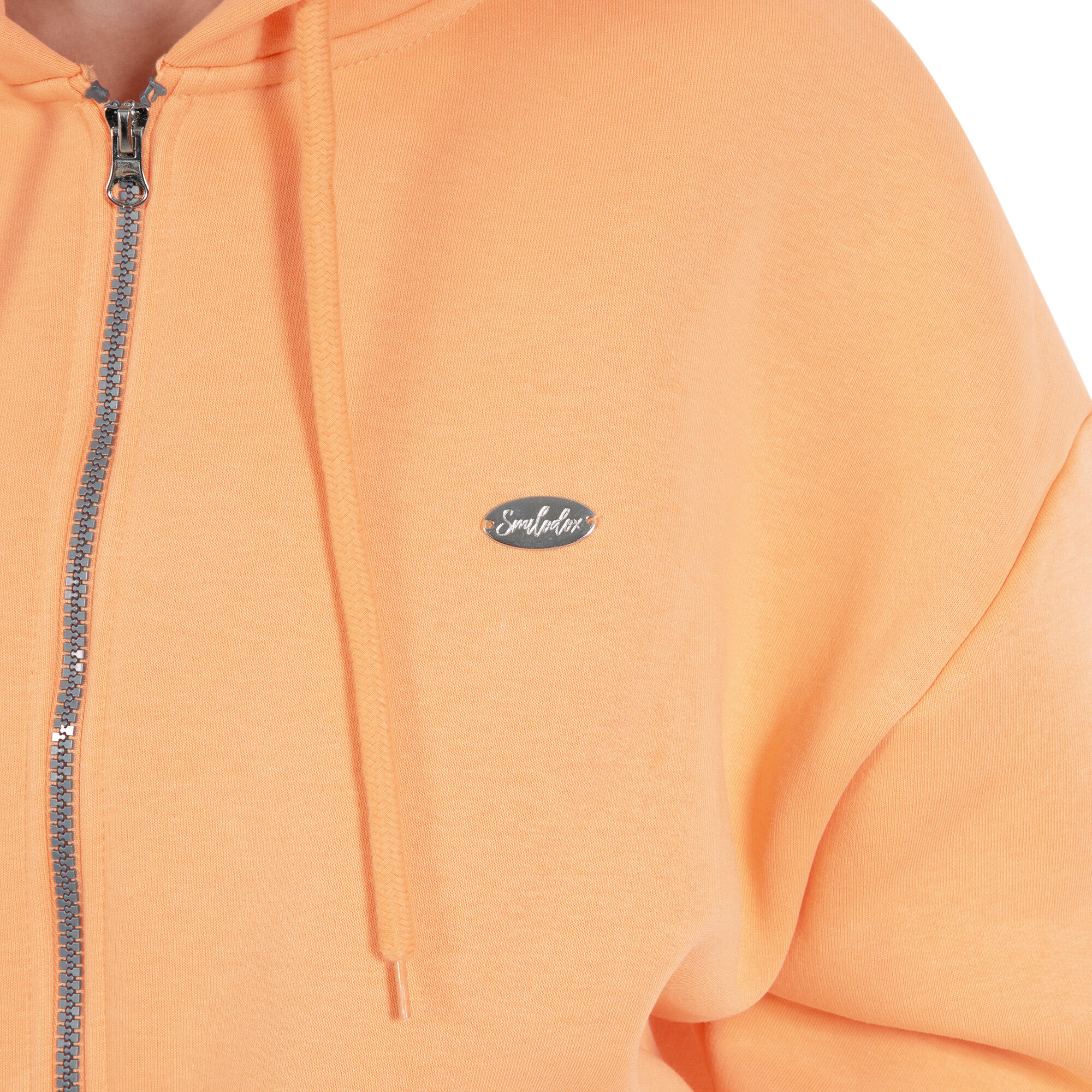 Damen Zip Hoodie Eda Aprikose 4/6