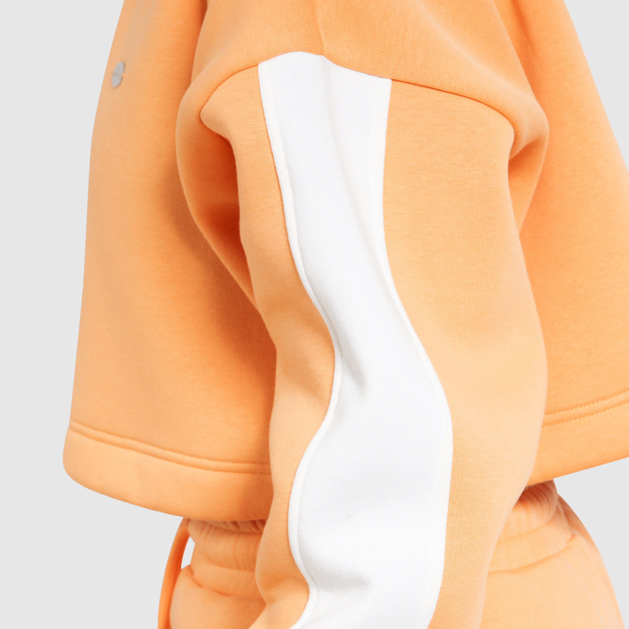 Damen Crop Hoodie Amaya Aprikose 5/6