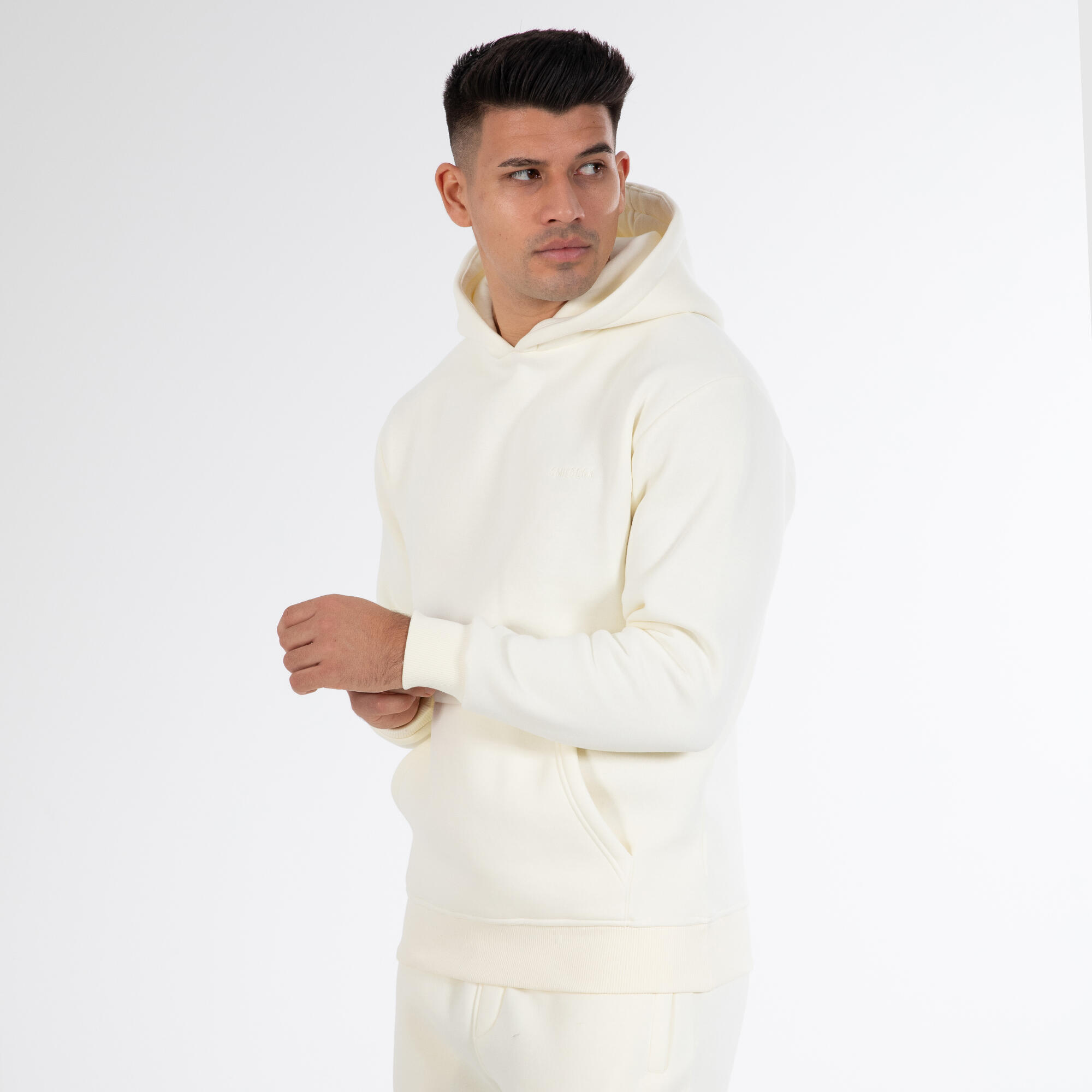 Herren Hoodie Ren Creme 2/6