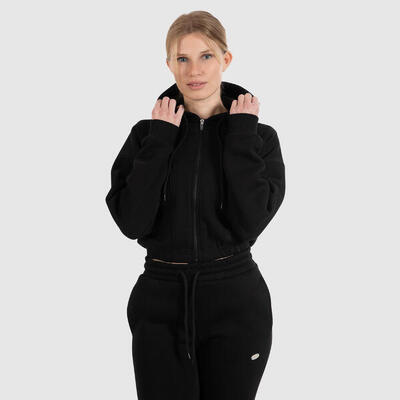 Damen Zip Hoodie Elma Creme