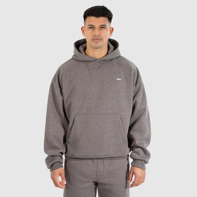 Herren Hoodie Walker Braun Melange