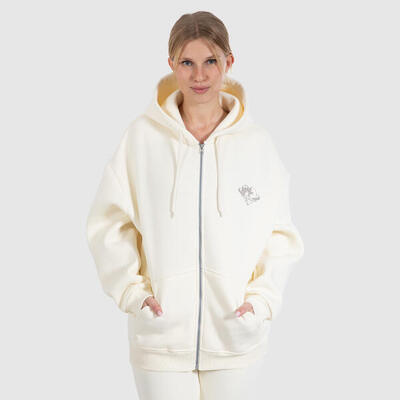 Damen Zip Hoodie Amora Hellblau