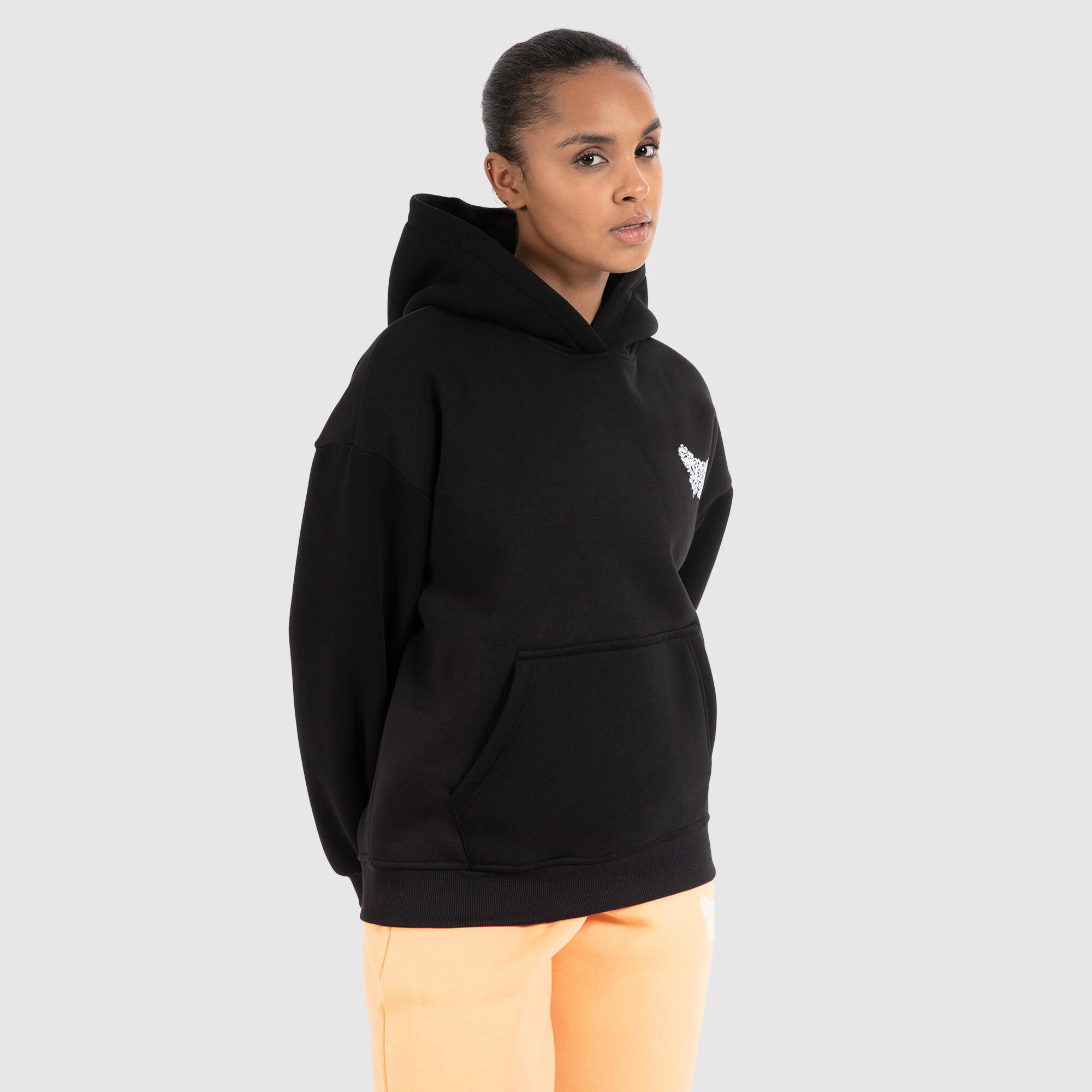 Damen Hoodie Nala Schwarz 2/6