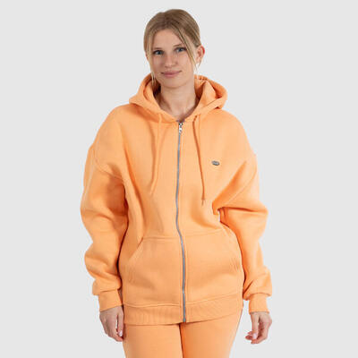 Damen Zip Hoodie Eda Schwarz