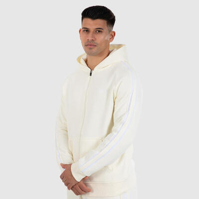 Herren Zip Hoodie Miran Creme