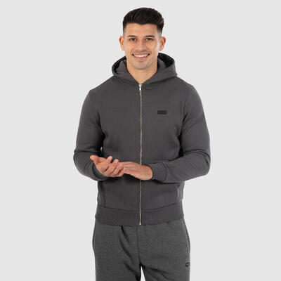 Herren Zip Hoodie Nico Hellbraun
