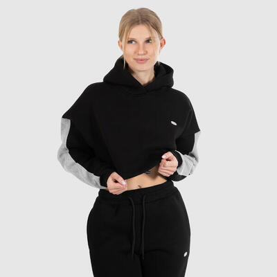 Damen Crop Hoodie Amaya Hellblau