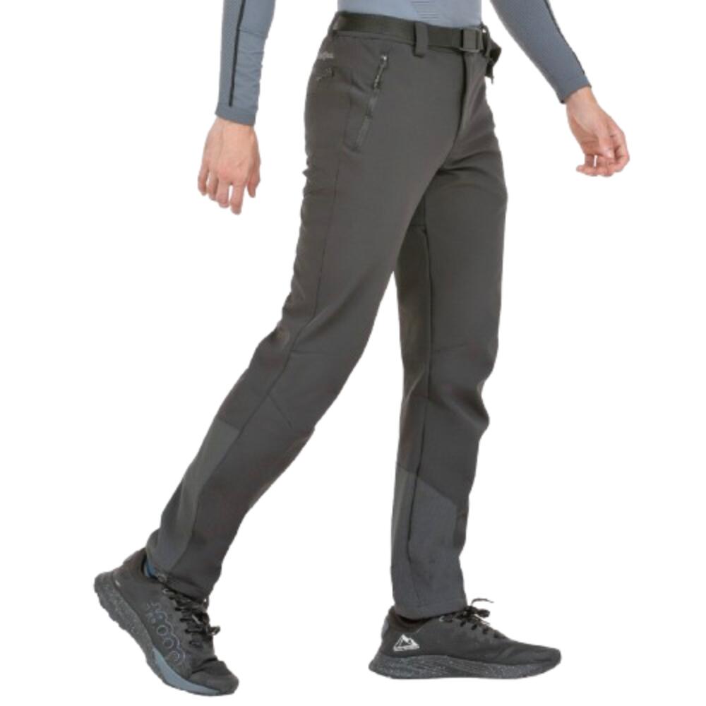 Pantalón Trekking Hombre +8000 TRUENO. Negro 4/4