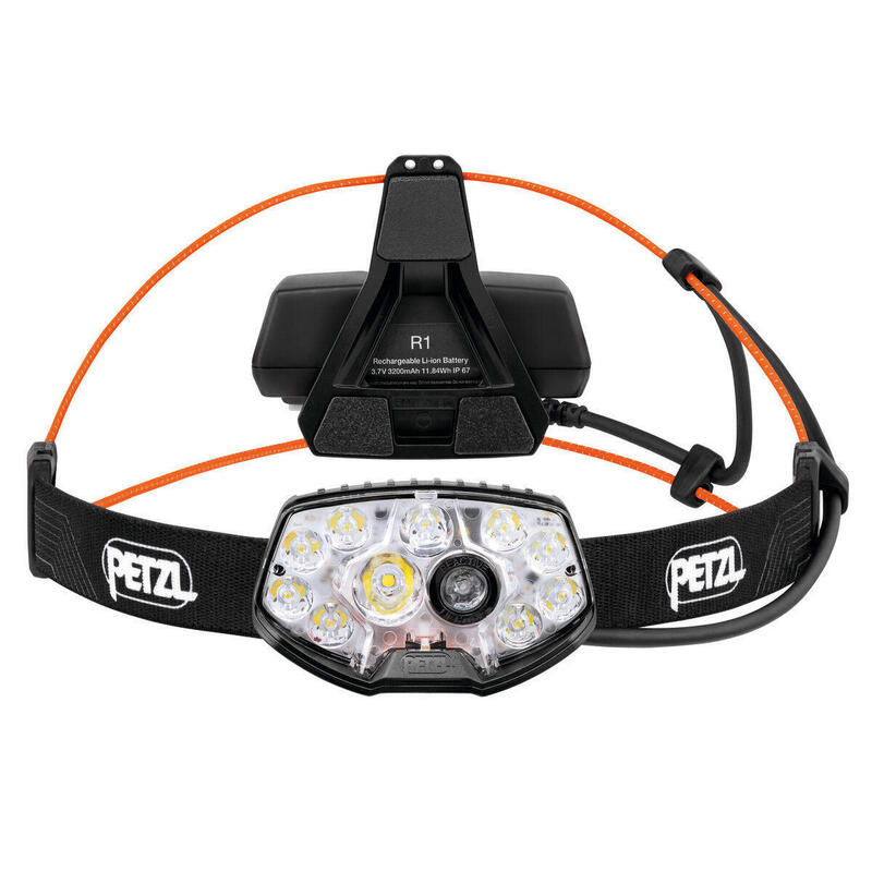 Lanternă frontală Petzl NAO RL reîncărcabilă 1500 lumeni