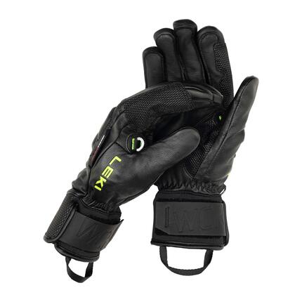 LEKI Leki Handschuhe WCR Venom Speed 3D black-ice lemon
