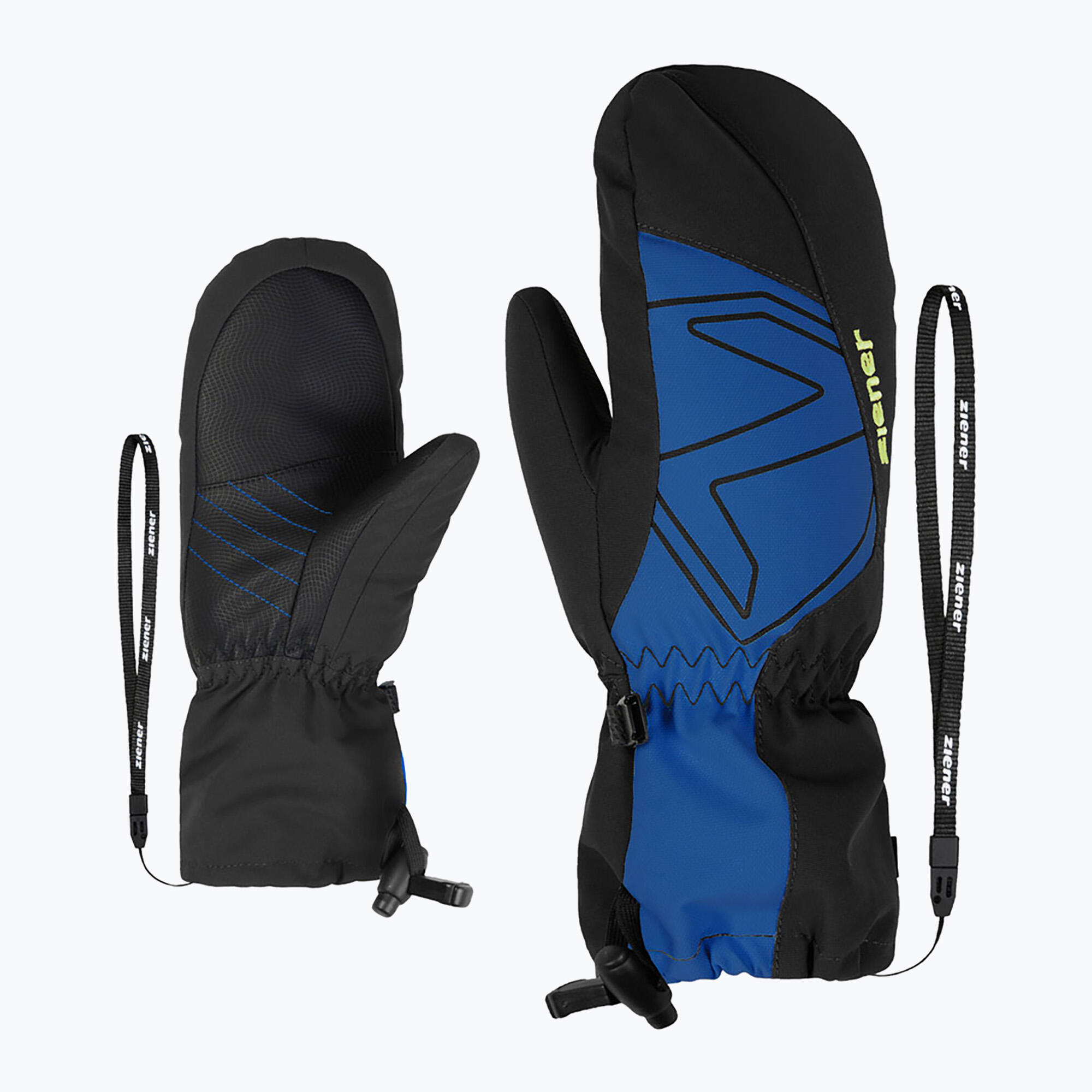 Ziener - Gants De Ski Enfant Ziener Lavalino Aquashield Aw Mitten - Gants - Bleu - 5 - Decathlon