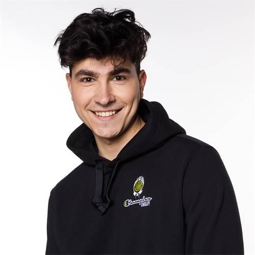 Sweat à capuche Champion modèle 218218-KK001 pour homme 2/7