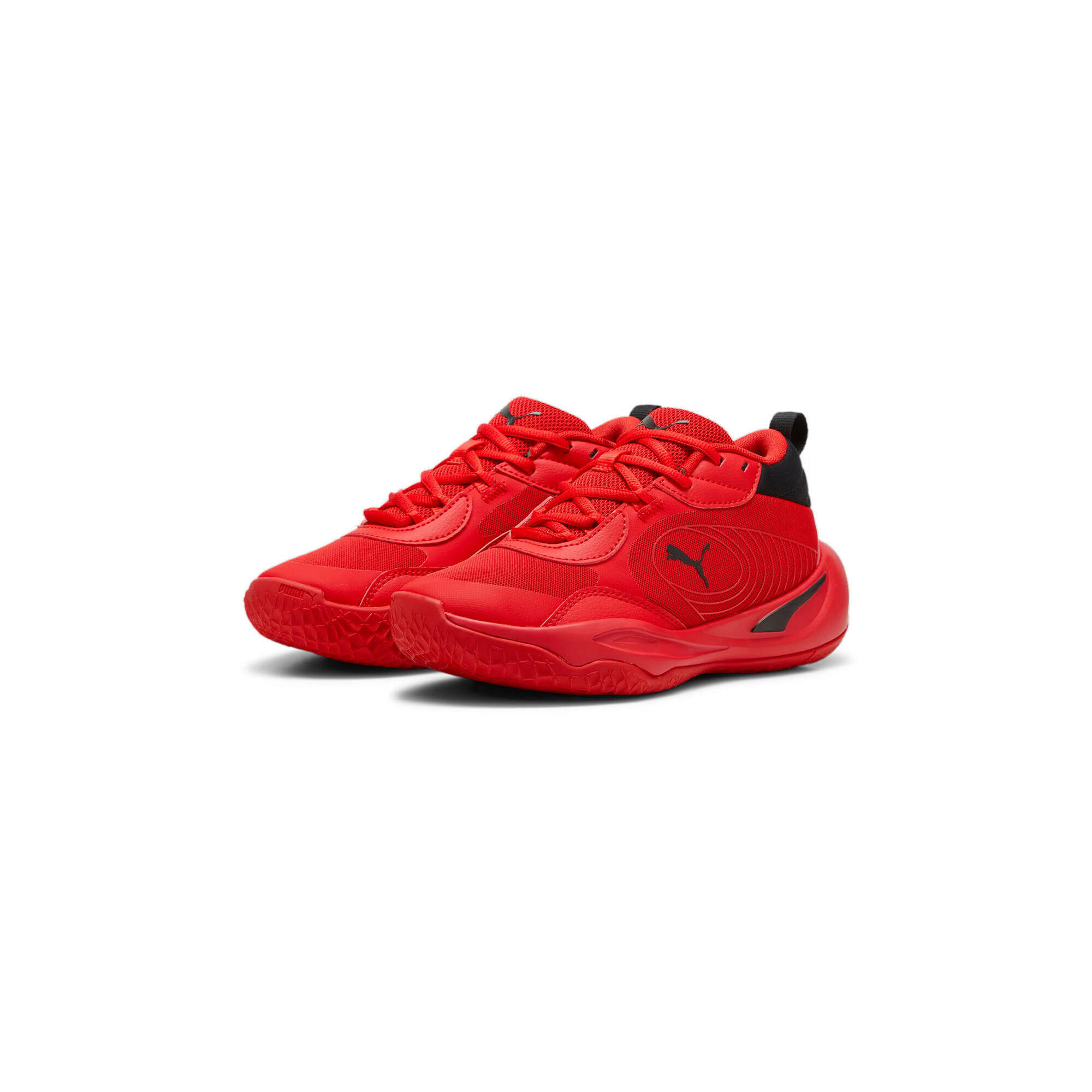 Puma - Chaussures De Basket-ball Enfant Puma Playmaker Pro Jr - Chaussures De Sport - Rouge - 38,5 - Decathlon