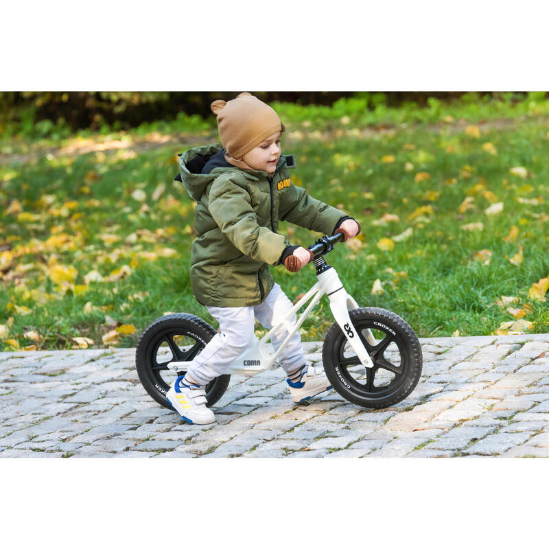 Vélo de cross Coma Blanc/Marron