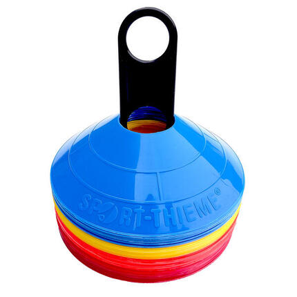 Markierungshauben-Set 4-farbig Leichtathletik Unisex