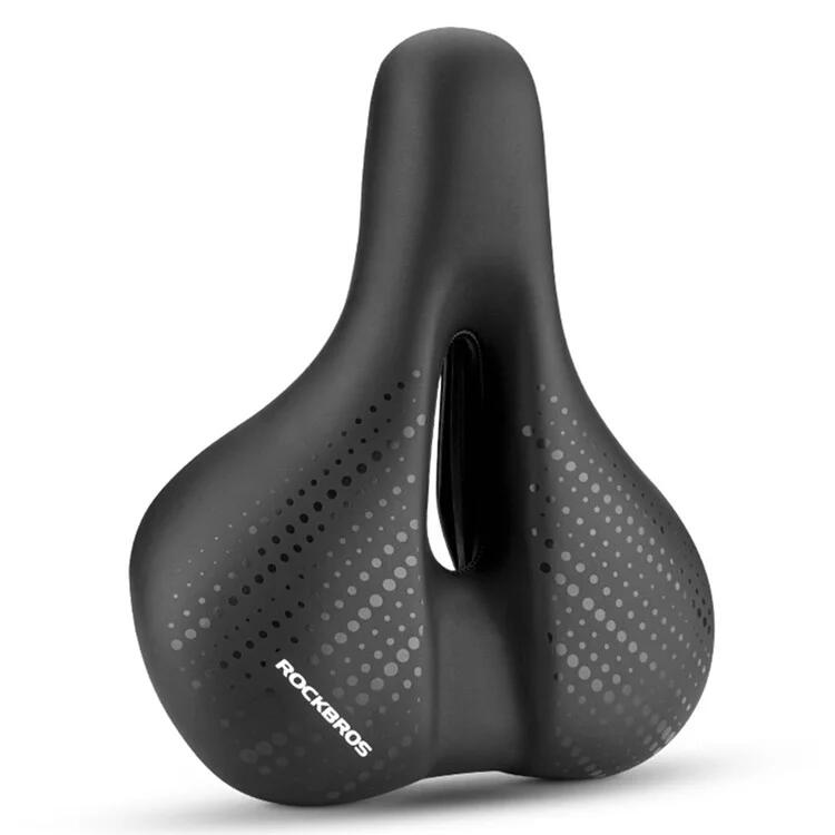 Selle de vélo VTT élargie en cuir PU et antichoc Rockbros      2112€    ROCKBROS Selle de vélo VTT élargie en cuir PU et antichoc RockbrosVendu exclusivement en ligne   