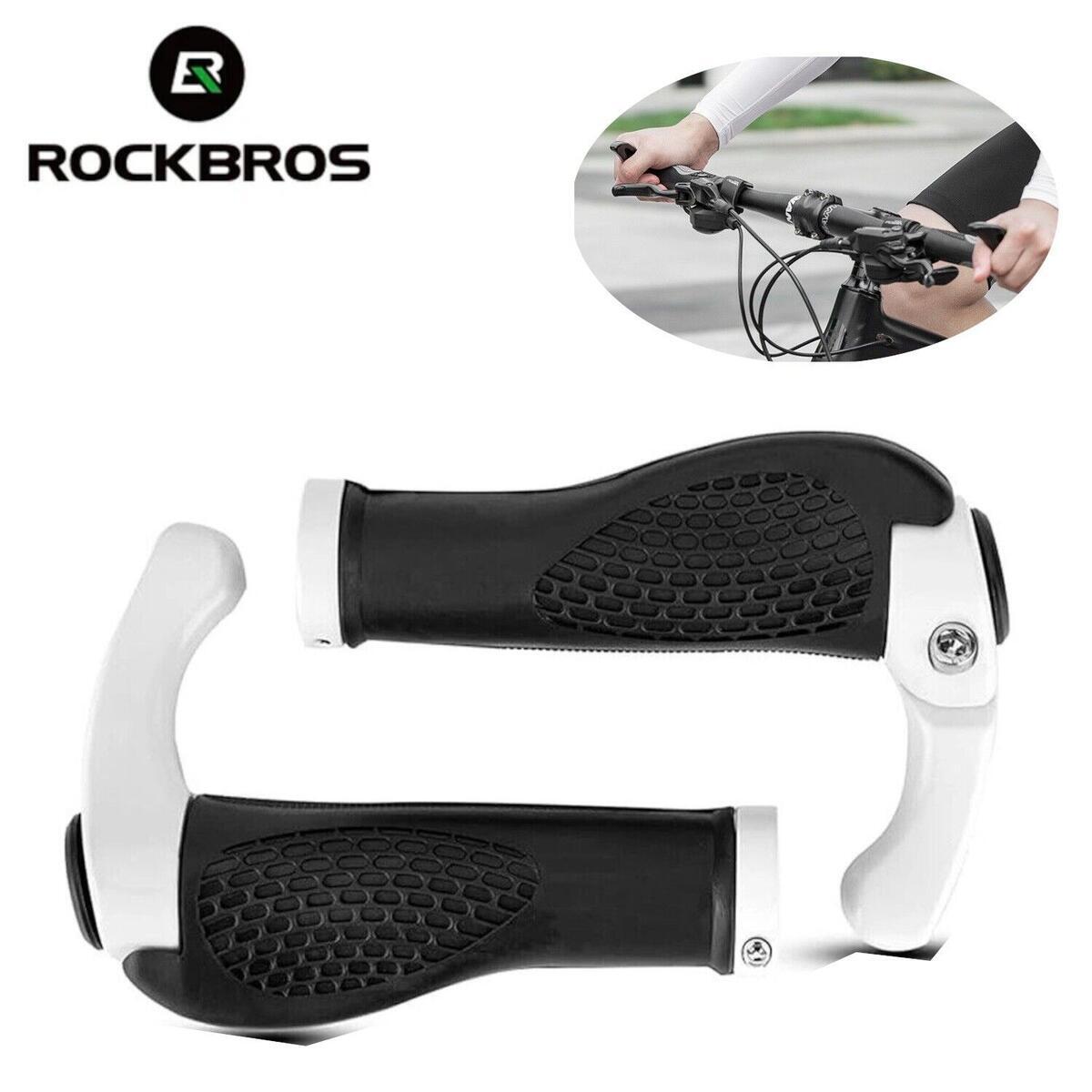 ROCKBROS Paar fietshandvatten met hoorns - wit