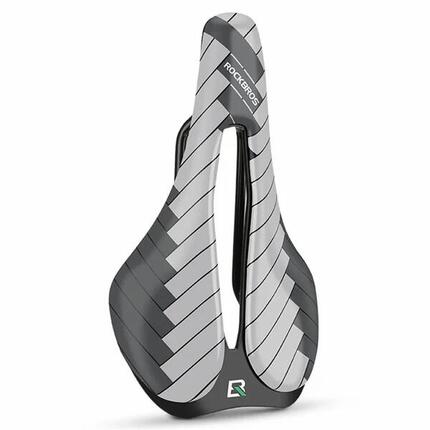 Selle de vélo de route et VTT respirante en cuir PU