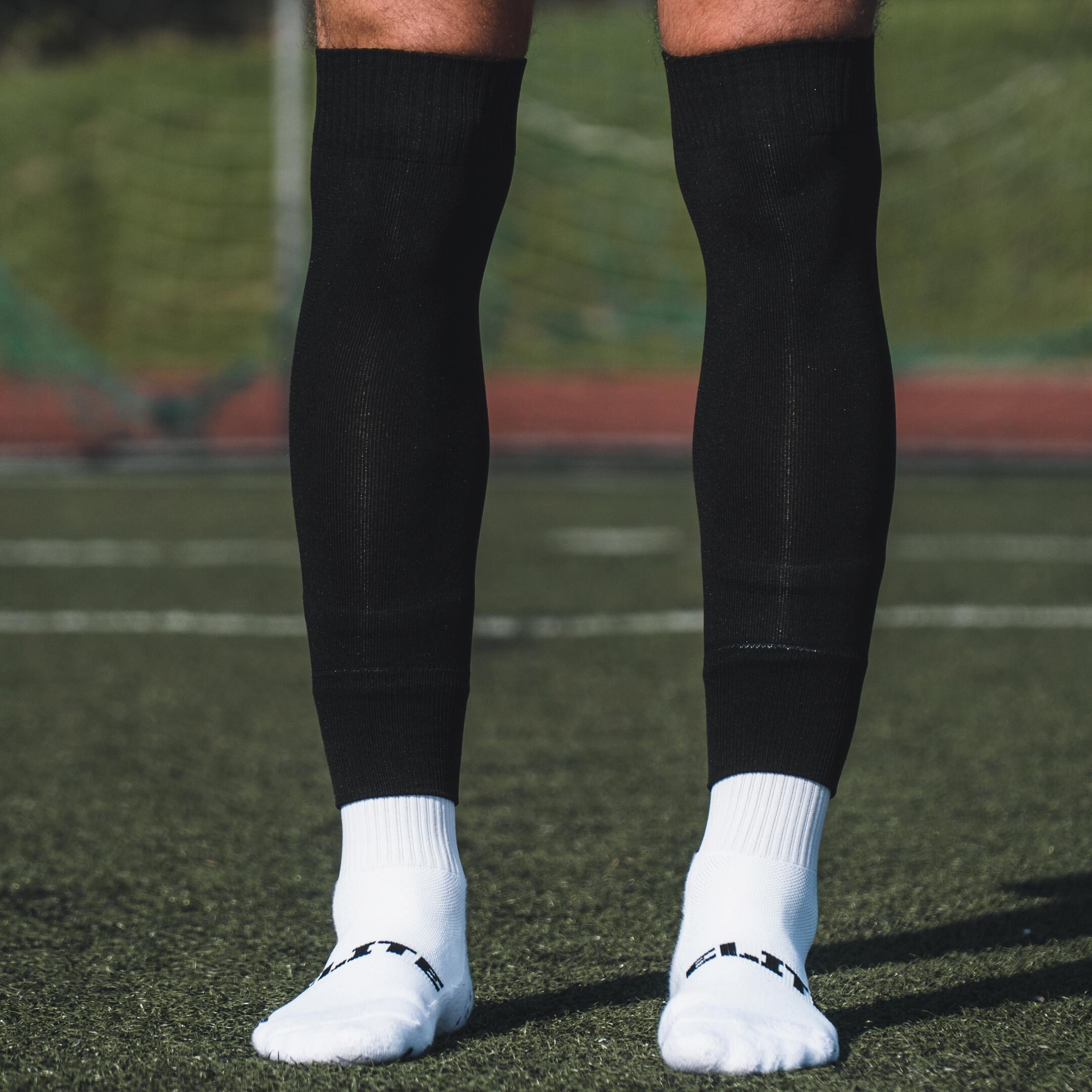 Polainas tubulares de futebol sem pé Proskary Junior 2/7
