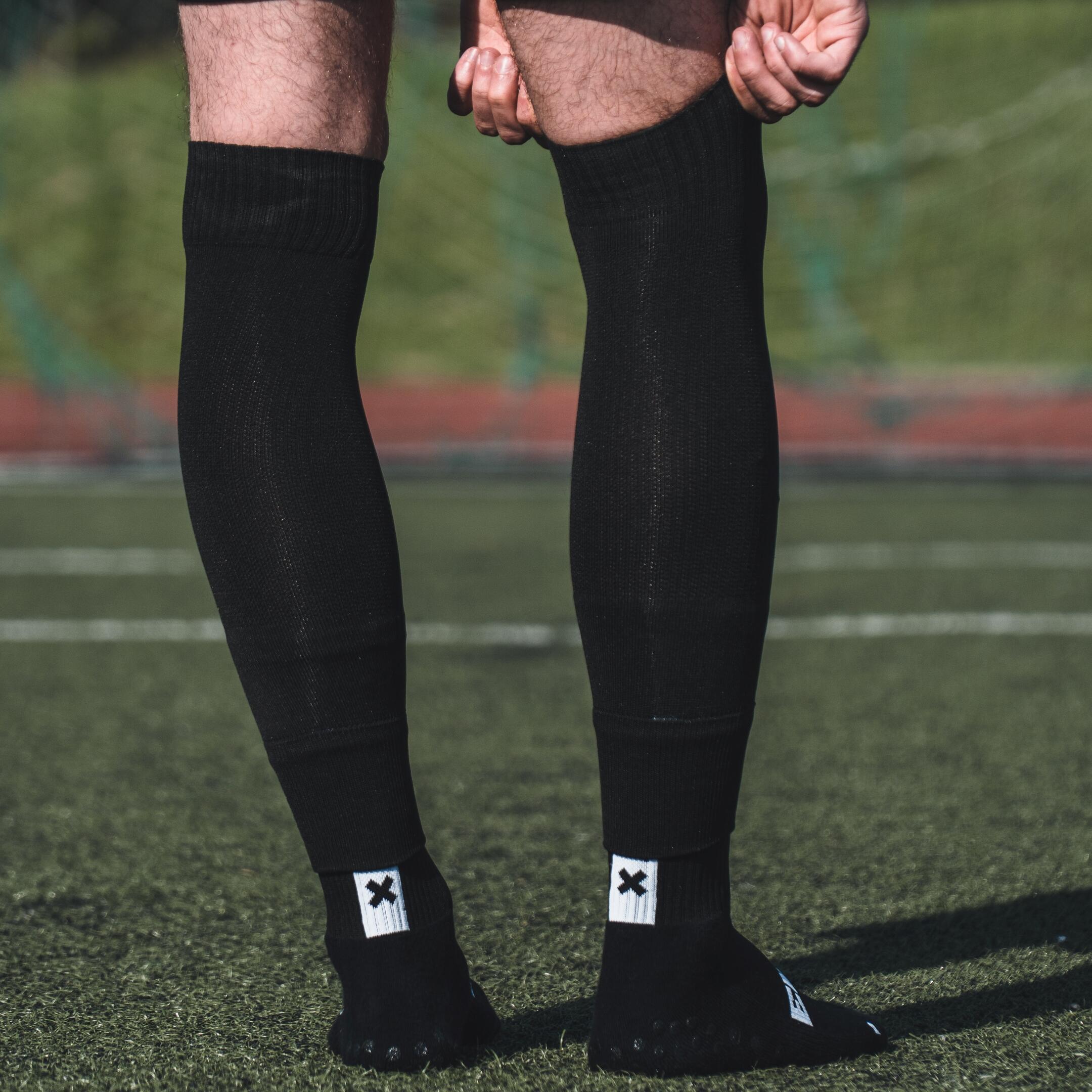 Polainas tubulares de futebol sem pé Proskary Junior 5/7