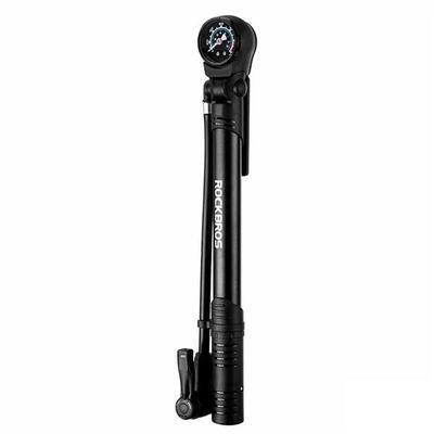 Tragbare Fahrradpumpe mit Manometer 120PSI, geeignet für FV/AV Ventile