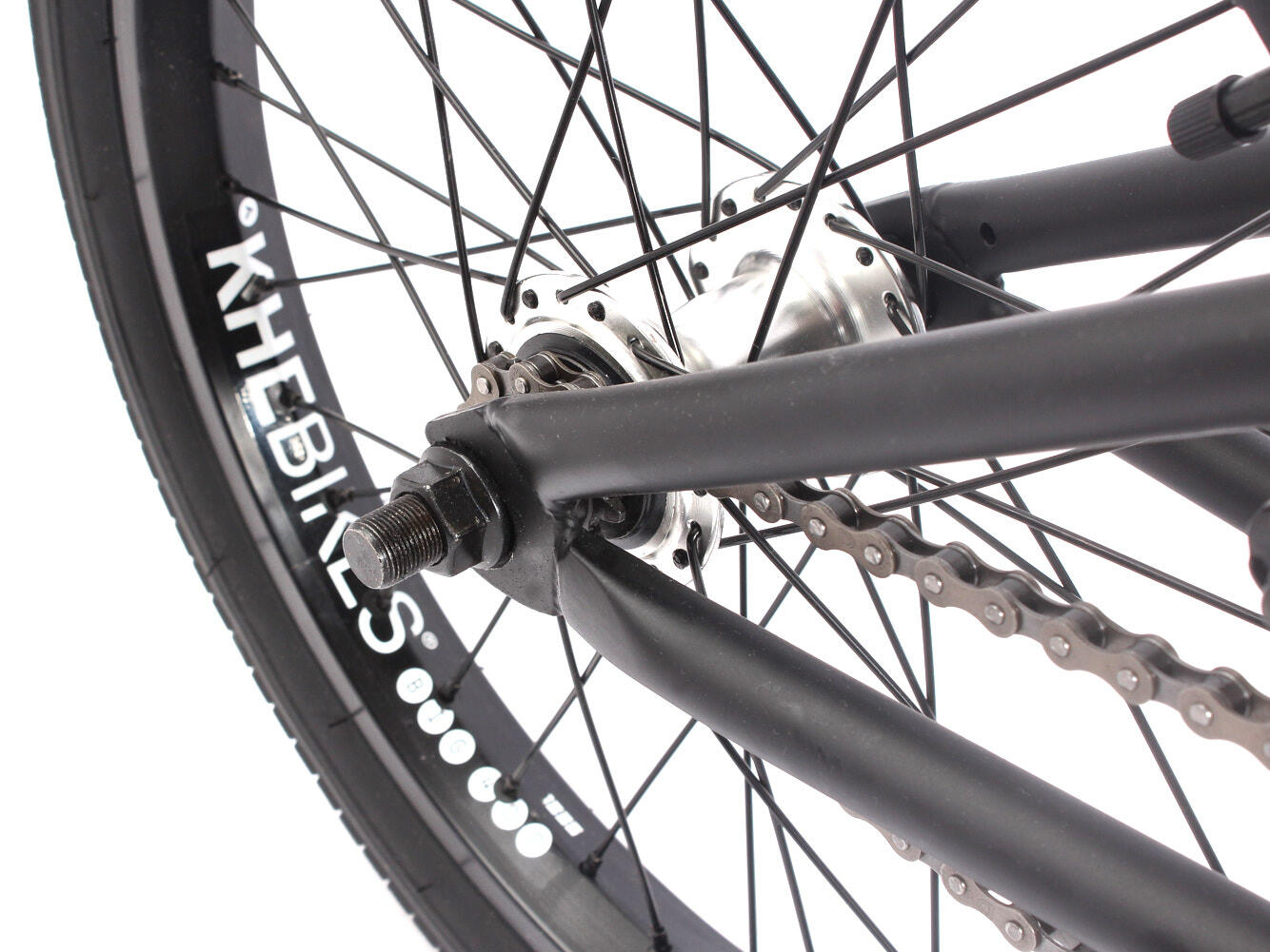 BMX FIETS ARSENIC KINDEREN ZWART 10,1KG 18 INCH KHEBIKES 4/9
