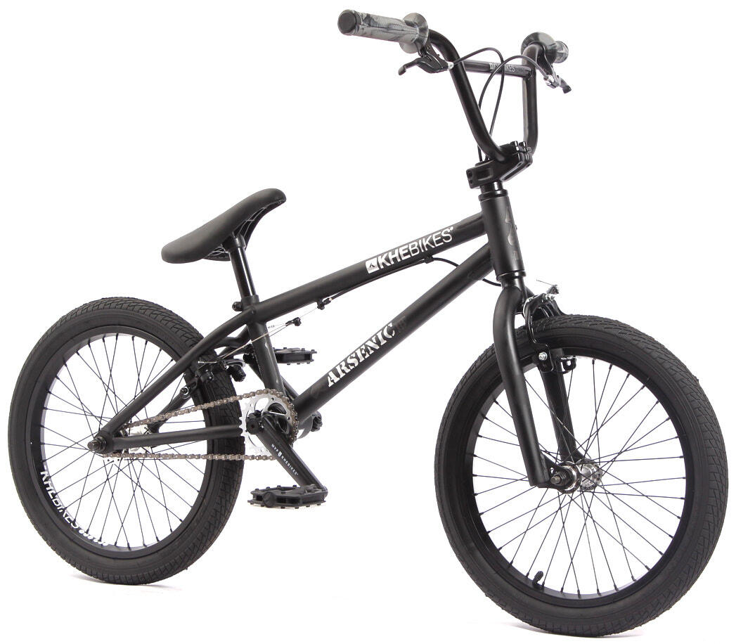 KHEBIKES BMX FIETS ARSENIC KINDEREN ZWART 10,1KG 18 INCH KHEBIKES