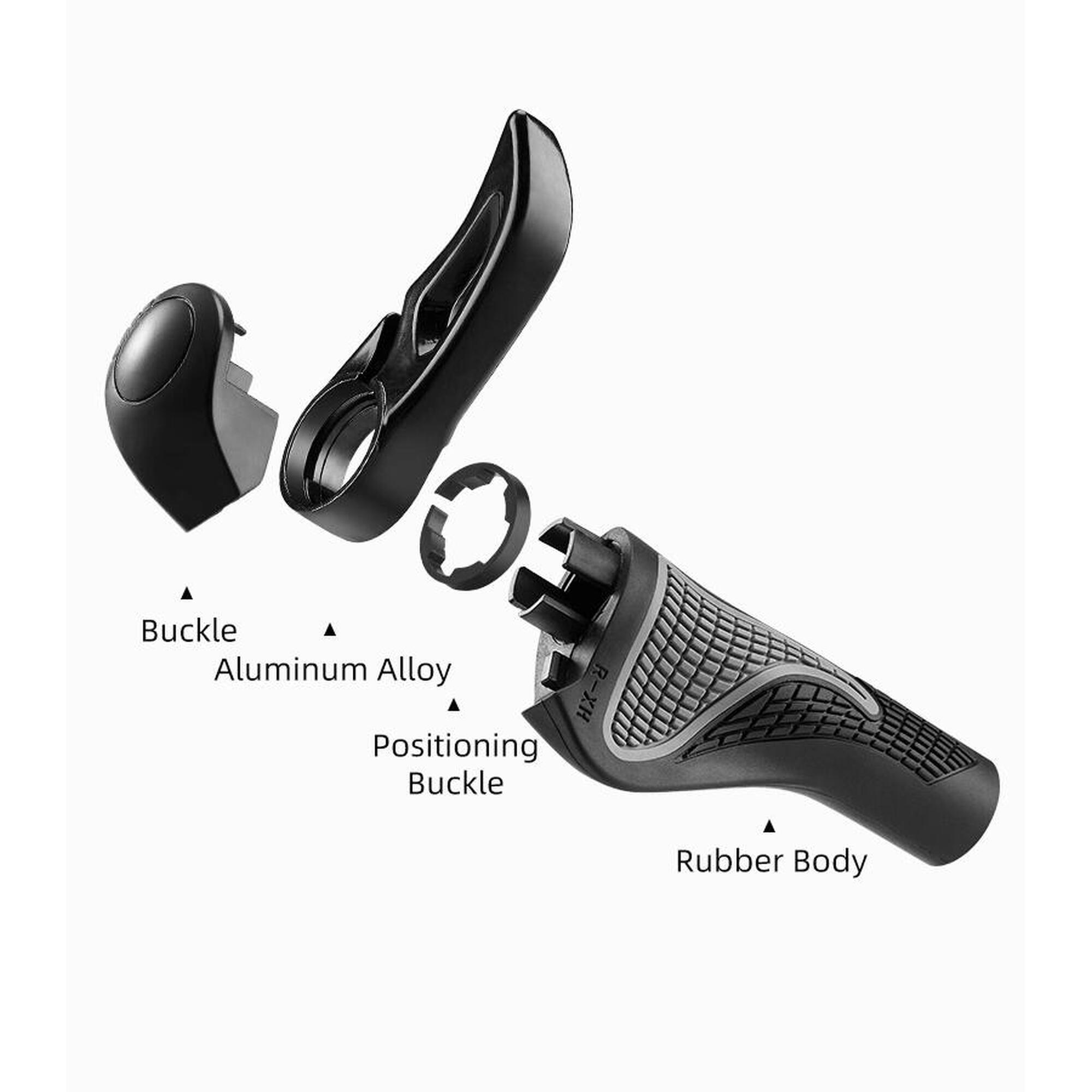 Mâner biciclete de oraș antiderapant instalare rapidă Bt1007b negru