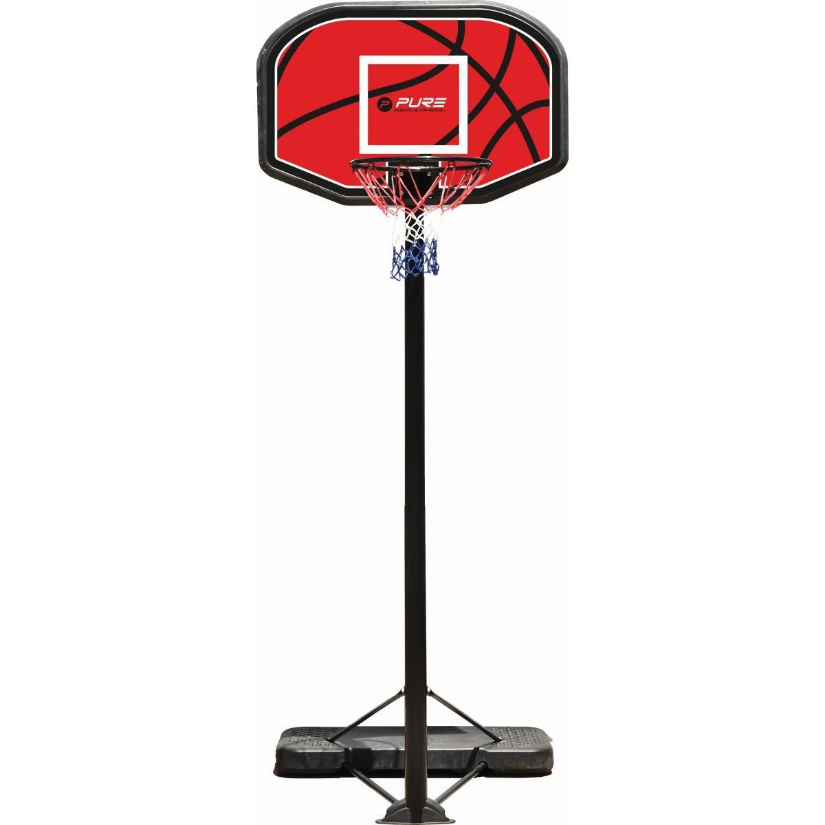 PURE2IMPROVE Basketbalring Verstelbare Hoogte Buiten Sport