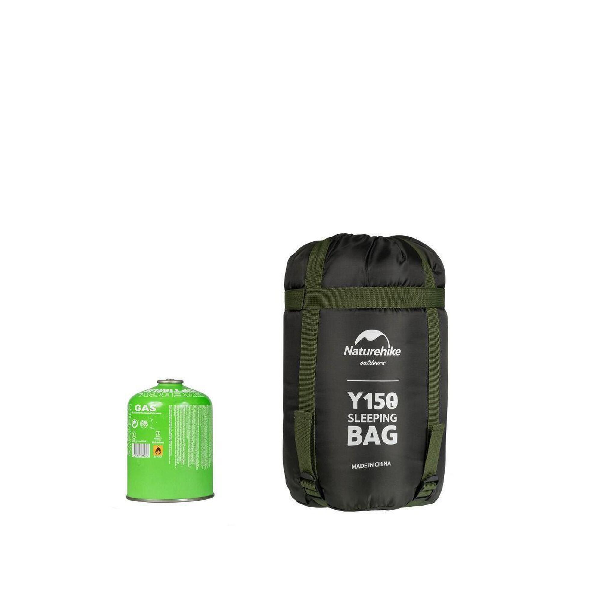 Sac de dormit Y150L 190x85cm verde