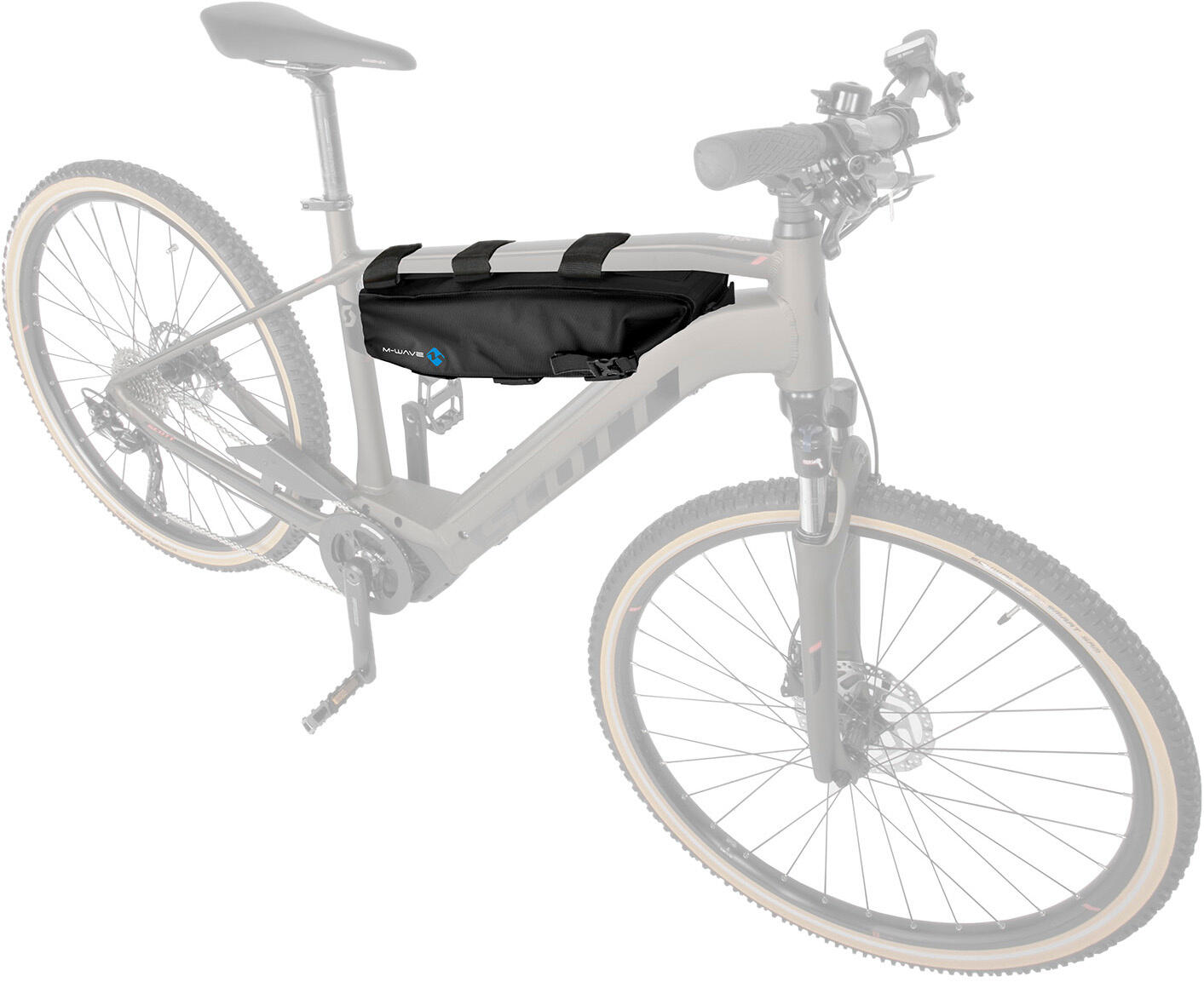 Accubeschermhoes Rough Ride B 59 x 13 cm polyester zwart 2/2