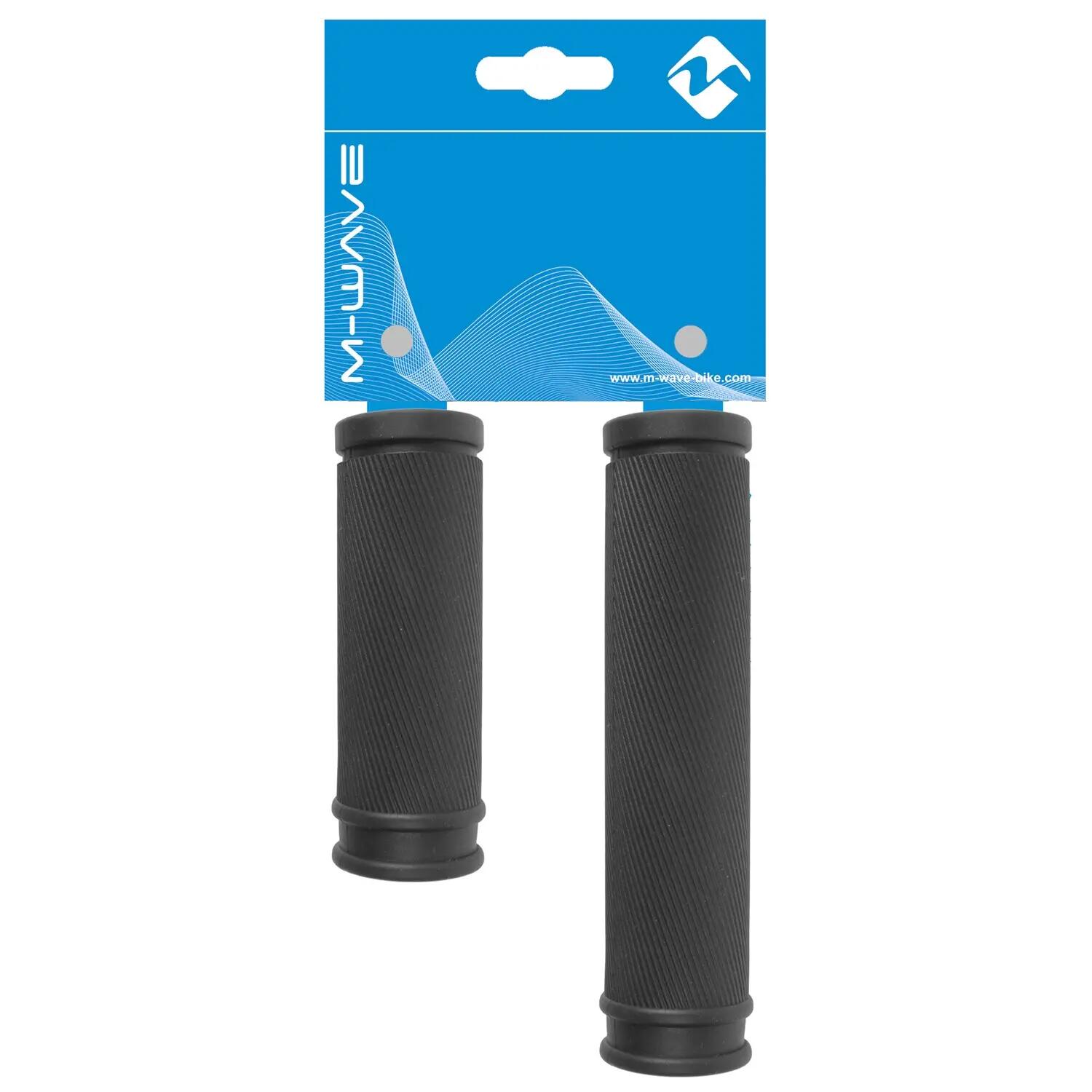 M-Wave poignées Cloud Slick 85/130 mm caoutchouc noir par jeu 2/2
