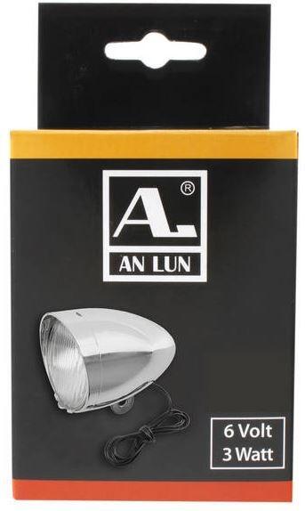 Anlun phare chromé pour vélo 2/2