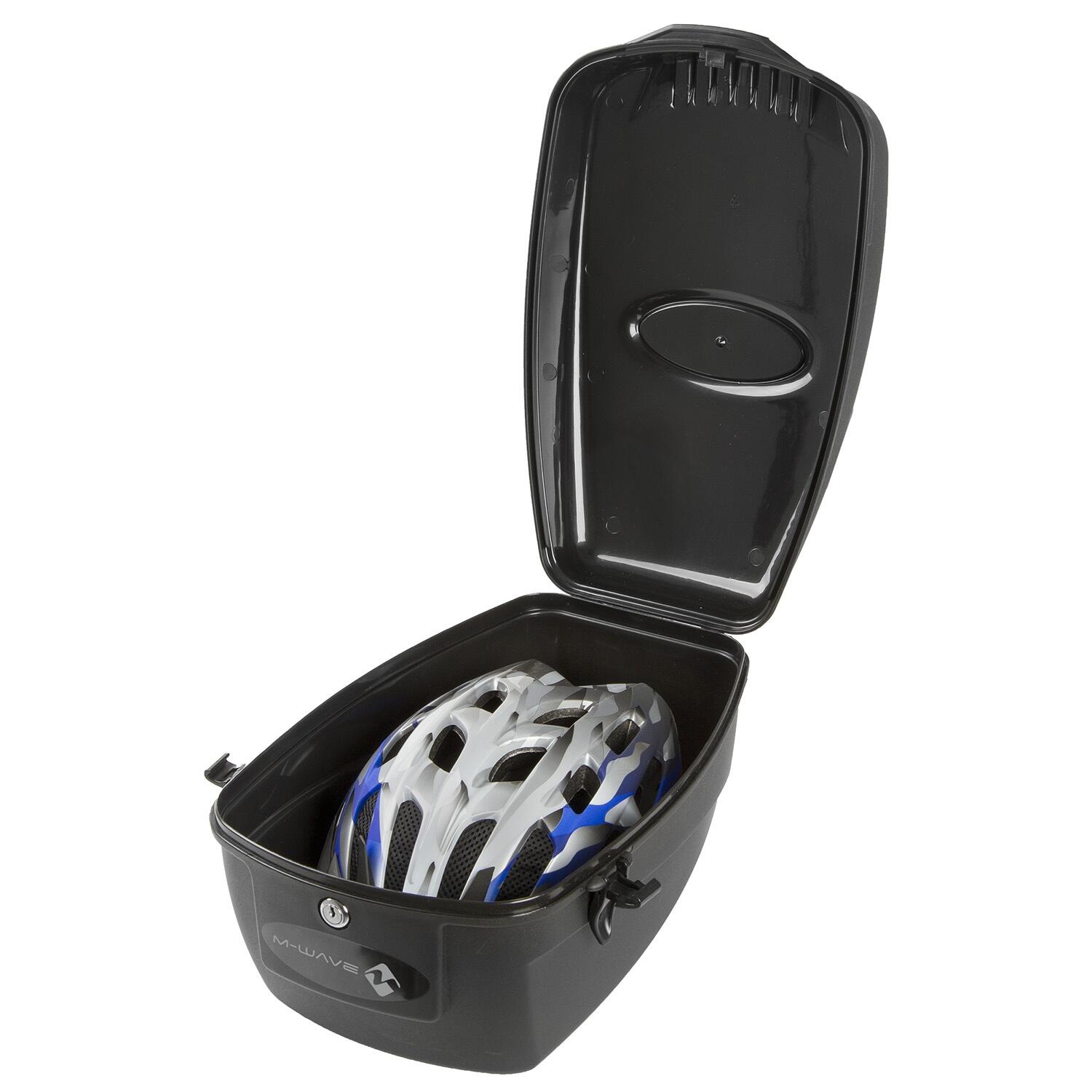M-Wave fietsbox amsterdam zwart 17 liter 3/5