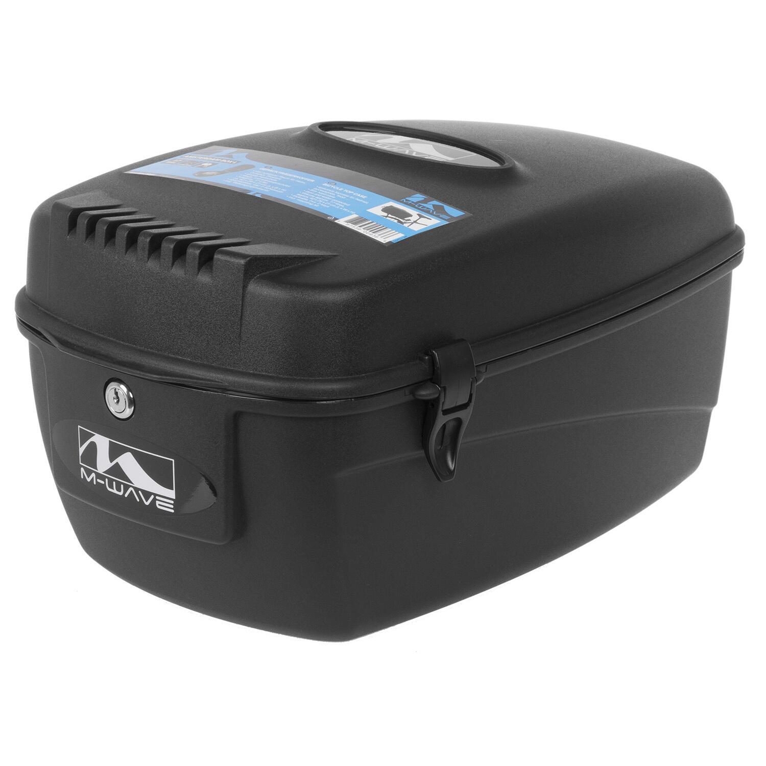 M-Wave fietsbox amsterdam zwart 17 liter 4/5
